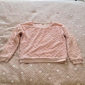 Pink sweater, Size M.